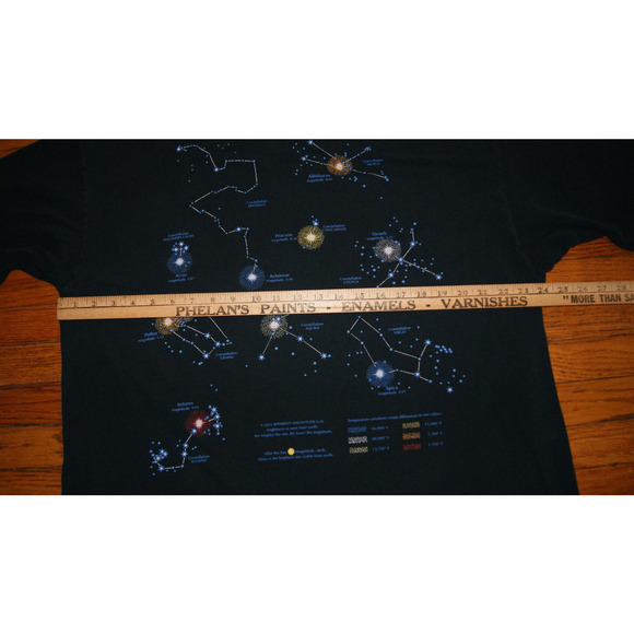 Vintage Superstars Shirt Mens 2XL Constellation Liberty Graphics 90s AOP 2 Sided - Picture 7 of 11